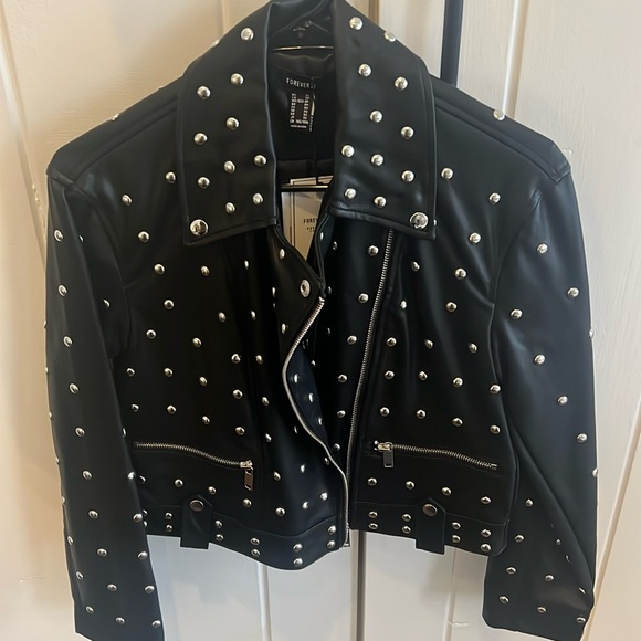 Studded Moto Jacket - Picture 1 of 1